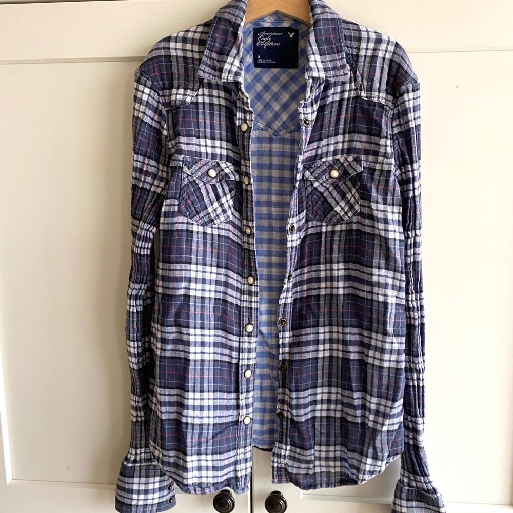 A&E plaid shirt